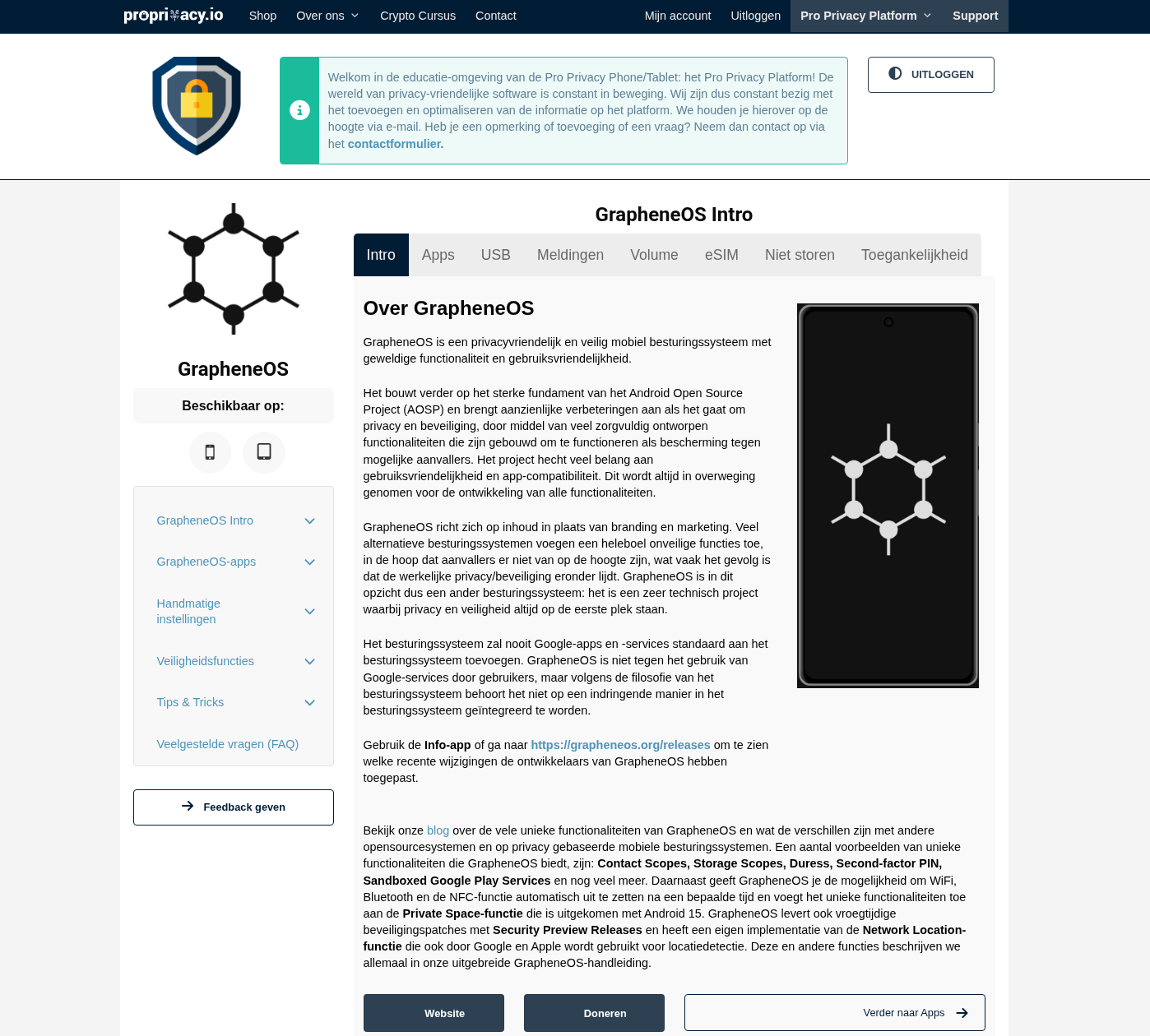 Losse toegang Pro Privacy Phone Platform (inc. ondersteuning) - Afbeelding 2
