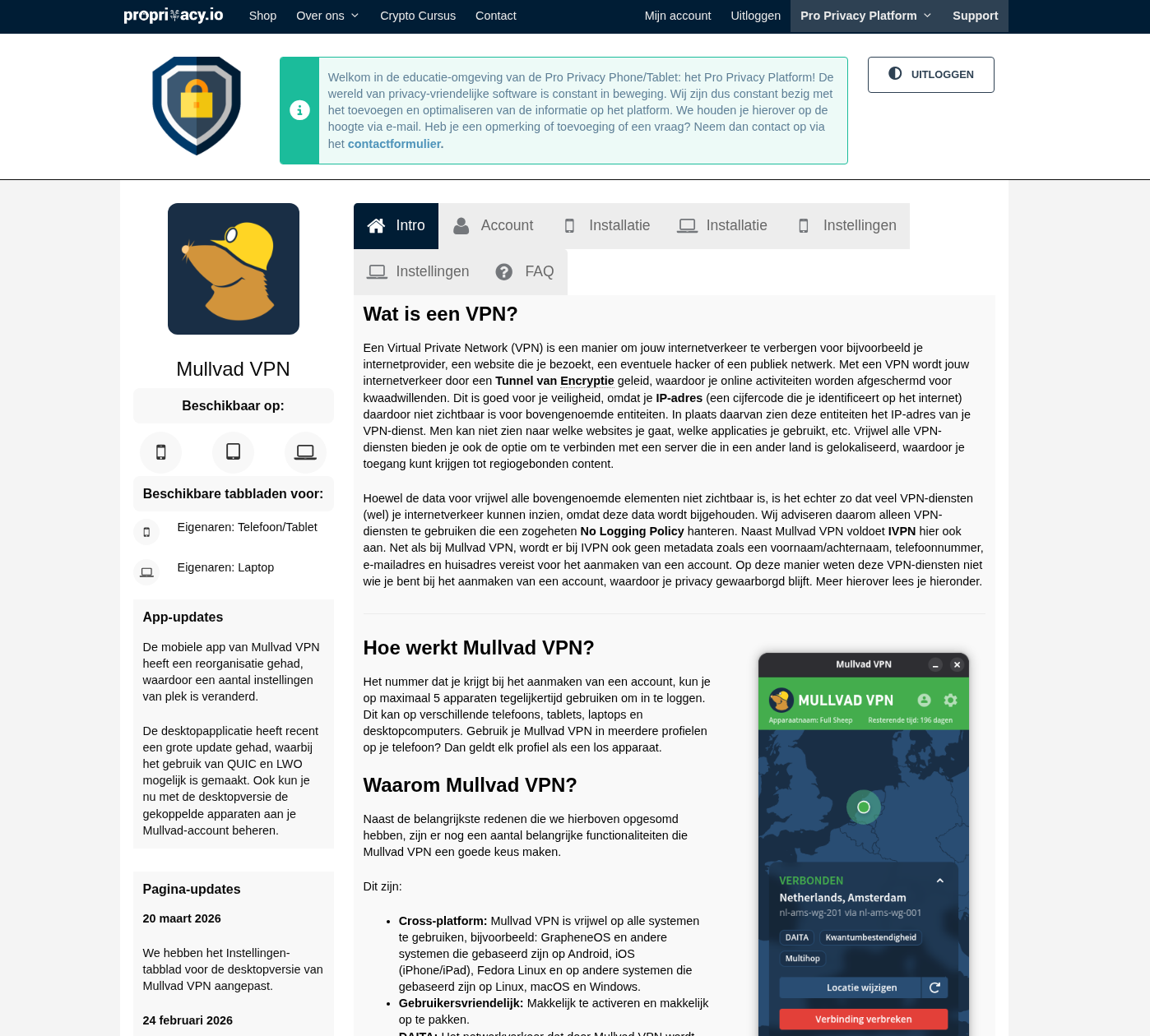 Losse toegang Pro Privacy Phone Platform (inc. ondersteuning) - Afbeelding 3