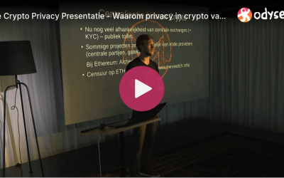 Crypto Privacy Presentatie nu voor iedereen gratis te zien!