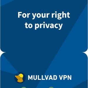 Mullvad VPN Voucher (12 maanden)